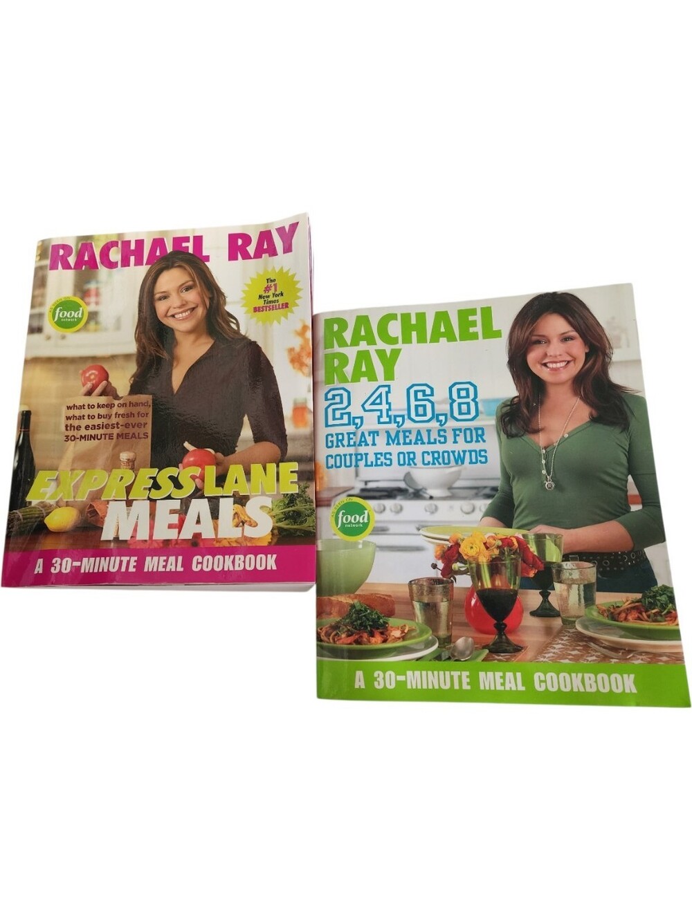 2pc Rachael Ray cookbook Set